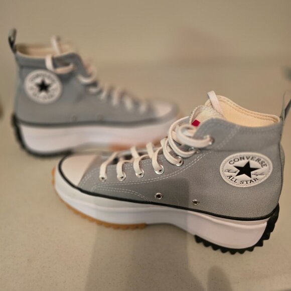 Converse Star Hike High Top Gray Size Wo 7.5 - Men 6 - Picture 3 of 5